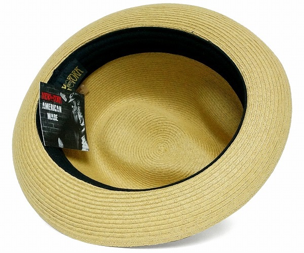 NEW YORK HAT˥塼衼ϥåȡ2075Sewn Braided Hat硼󡡥֥쥤ɡϥåȡХ֡