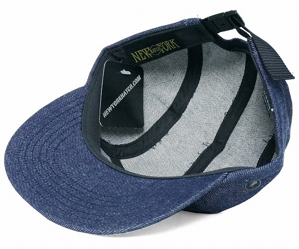 NEW YORK HAT ニューヨークハット 6026 Denim Camp Cap デニム