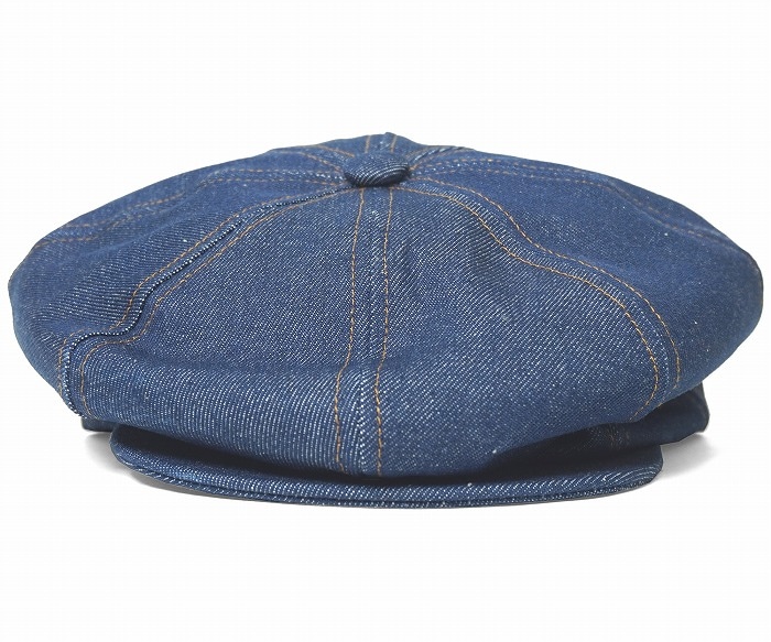 NEW YORK HAT ニューヨークハット 6103 Stitched Denim Newsboy