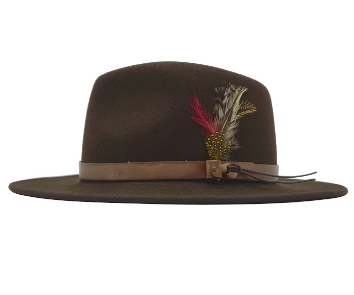 ̵NEW YORK HAT˥塼衼ϥåȡ#5312 Lite Felt Outback饤ȥե ȥХå֥饦