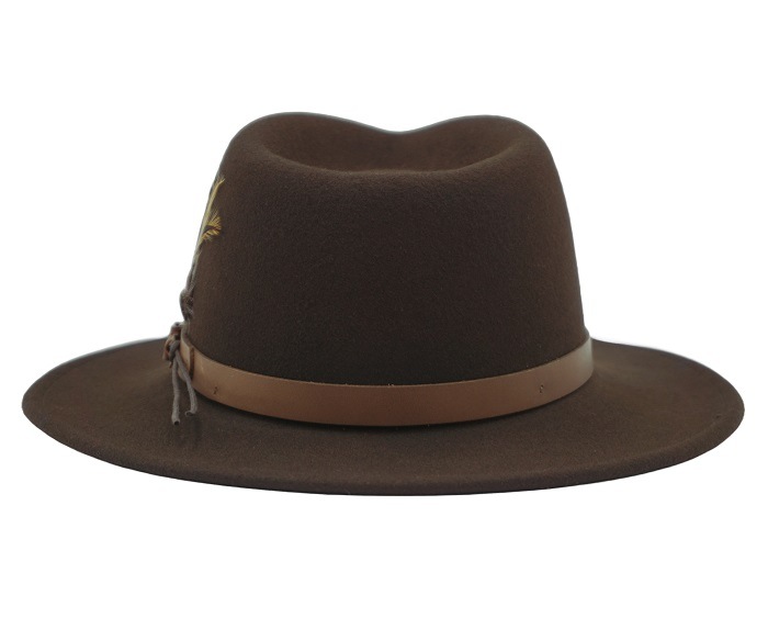 ̵NEW YORK HAT˥塼衼ϥåȡ#5312 Lite Felt Outback饤ȥե ȥХå֥饦