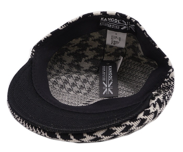 KANGOL�����󥴡��롡�ϥ���󥰡�Abstract Houndstooth 504�����֥��ȥ饯�� �ϥ���ɥġ��� 504�����꡼��/�֥�å�