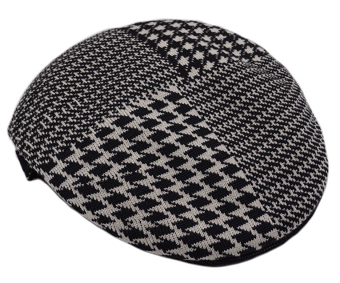 KANGOL�����󥴡��롡�ϥ���󥰡�Abstract Houndstooth 504�����֥��ȥ饯�� �ϥ���ɥġ��� 504�����꡼��/�֥�å�