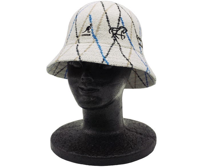 Kangol ���󥴡��� KANEDA Plaid Bermuda Casual�ö�����ʿ x �ץ쥤�� �Хߥ塼�� �����奢�� �ϥå� ˹�� ����� �ۥ磻��