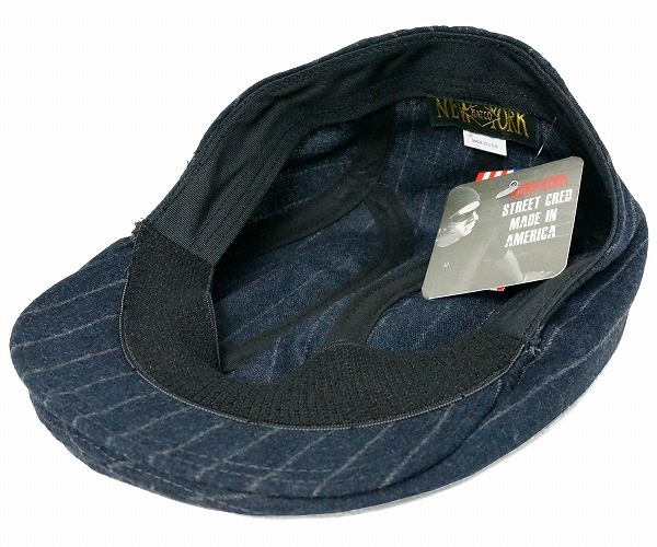 NEW YORK HAT���˥塼�衼���ϥåȡ�9006��Gangster Stripe 1900������󥰥������ȥ饤��1900���ͥ��ӡ�