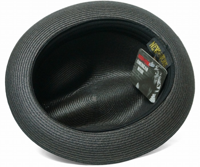 NEW YORK HAT���˥塼�衼���ϥåȡ����ȥ����ϥåȡ�2021 Striped Sewn Braid�����ȥ饤�ס����硼�󡡥֥쥤�ɡ��֥�å�