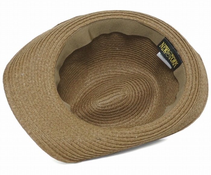 NEW YORK HAT���˥塼�衼���ϥåȡ����ȥ����ϥåȡ�7140��Straw Settler�����ȥ��������ȥ顼���֥饦��