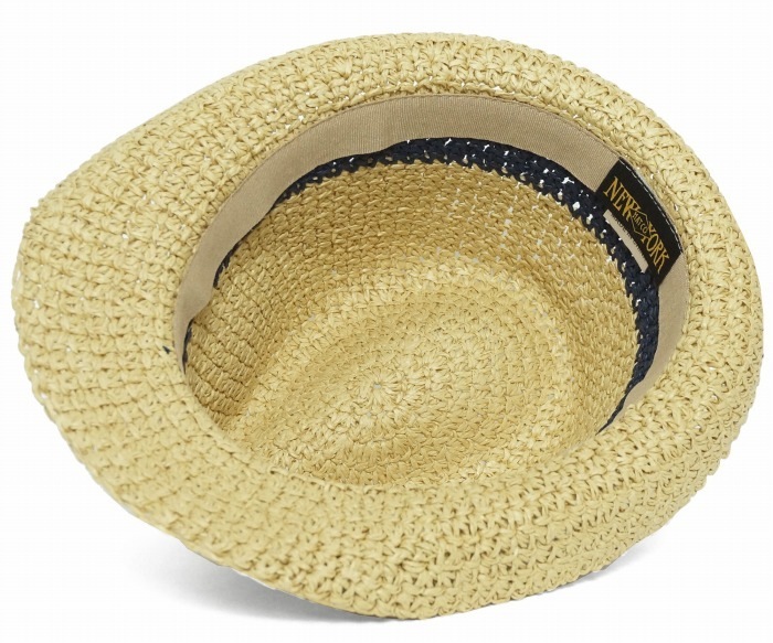 NEW YORK HAT˥塼衼ϥåȡ7142Crochet Fedoraåȡեɥ顡ͥӡ