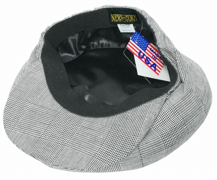 NEW YORK HAT˥塼衼ϥåȡ㥹åȡ6232Plaid Linen Big Appleץ쥤ɥͥ󡡥ӥååץ롡졼