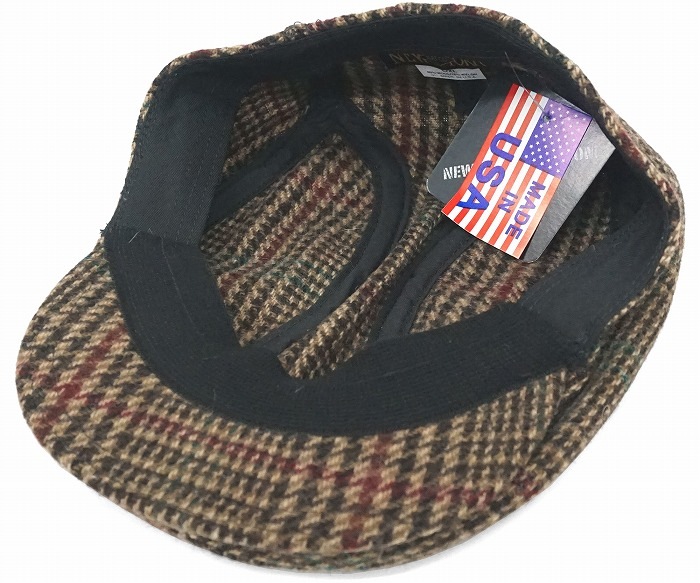 NEW YORK HAT ニューヨークハット 9017 Woolrich Plaid 1900 ウール