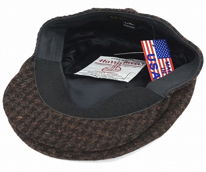 ����̵����NEW YORK HAT���˥塼�衼���ϥåȡ�9022 Harris Tweed 1900���ϥꥹ�ĥ����ɡ�1900���֥饦��