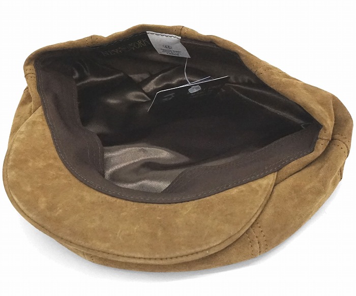 USA newyork hat co. suède Newsboy cap NEW YORK HAT ニューヨークハット 9230 Suede Newsboy スエード