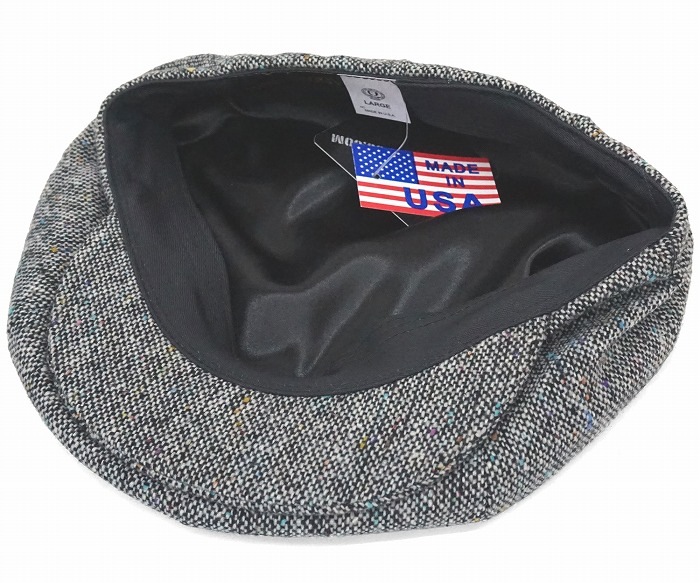 NEW YORK HAT ニューヨークハット 9030 Tweed Newsboy ツイード