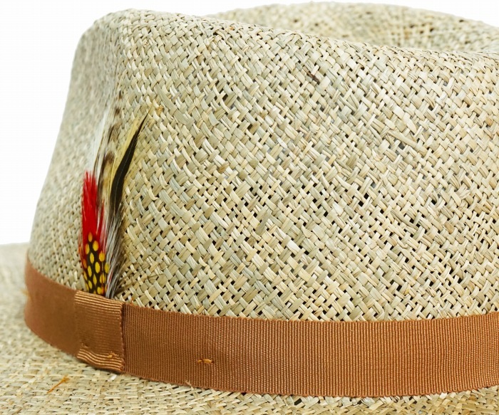 ����̵����NEW YORK HAT���˥塼�衼���ϥåȡ�1075 Sea Grass Traveler���������饹���ȥ�٥顼���ʥ�����
