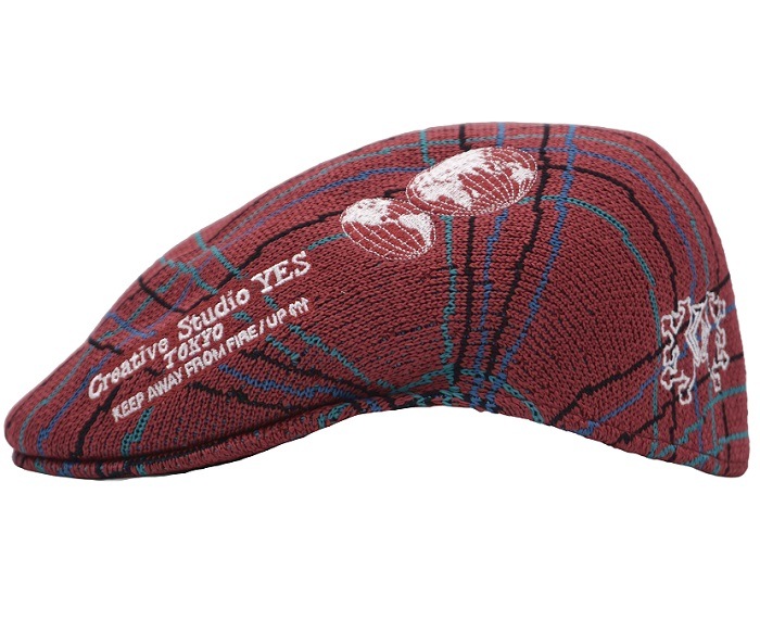 Kangol ���󥴡��� KANEDA Plaid Tropic 504�ö�����ʿ x �ץ쥤�� �ȥ��ԥå� 504 �ϥ���� ����� ��������å�