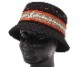 KANGOL�����󥴡��롡�ϥåȡ�Slick Stripe Bin ������å� ���ȥ饤�� �ӥ󡡥֥�å�