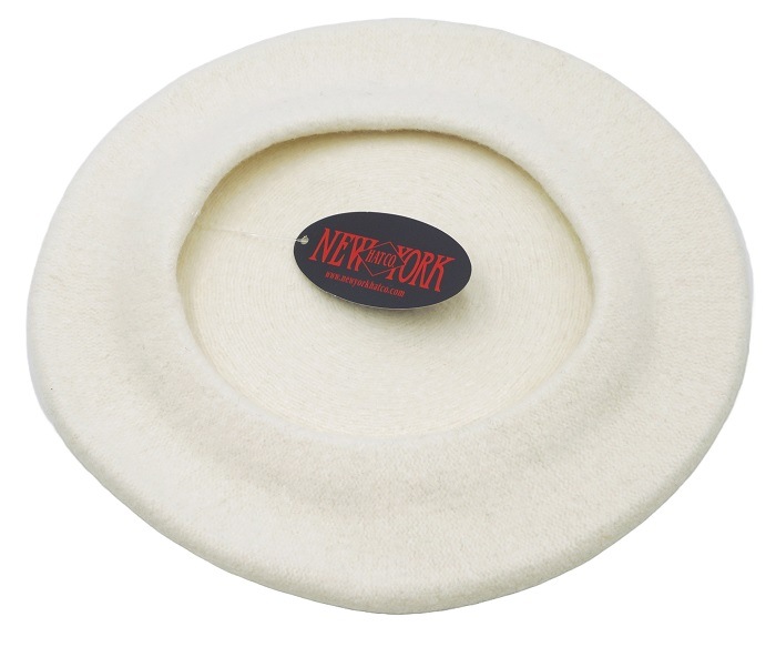 NEW YORK HAT˥塼衼ϥåȡ4000 10 1/2 Inch Wool Beret٥졼ۥ磻