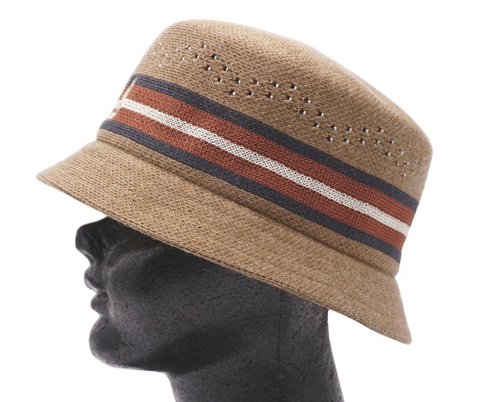 KANGOL󥴡롡ϥåȡSlick Stripe Bin å ȥ饤 ӥ󡡥