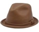 ����̵����NEW YORK HAT���˥塼�衼���ϥåȡ�9290��Vintage Leather Fedora��������ơ������쥶�����ե��ɥ顡�饹��2