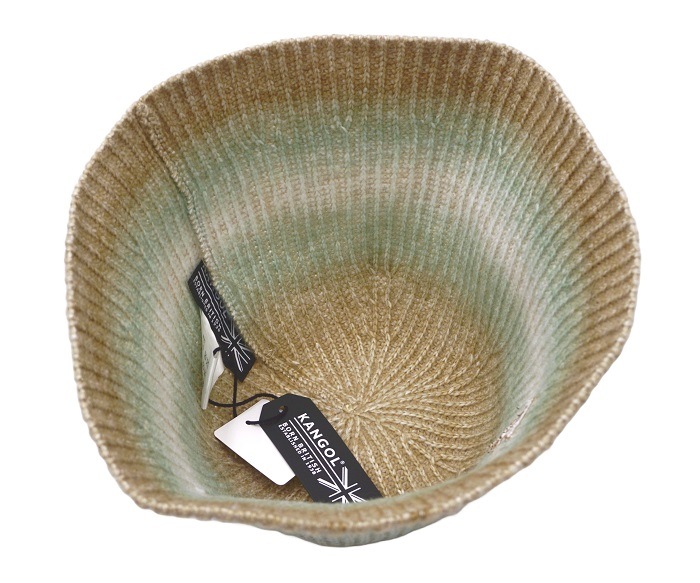 KANGOL�����󥴡��롡Stripe Knit Bucket ���ȥ饤�� �˥å� �Х��å� �ϥåȡ�����ޥ��
