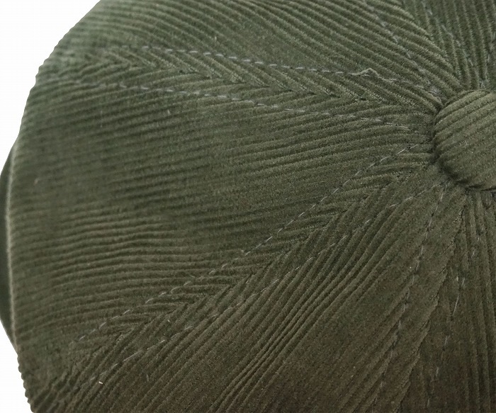 USA米国製ニューヨークハットCorduroy SpitfireオリーブXL新品 NEW YORK HAT ニューヨークハット 9023 Corduroy Spitfire