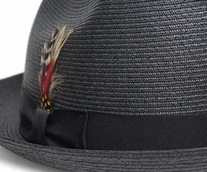 NEW YORK HAT˥塼衼ϥåȡ2327 Sewn Stingy Fedora Wide Brim硼󡡥ƥ󥸡եɥ顡磻ɥ֥ࡡ֥å