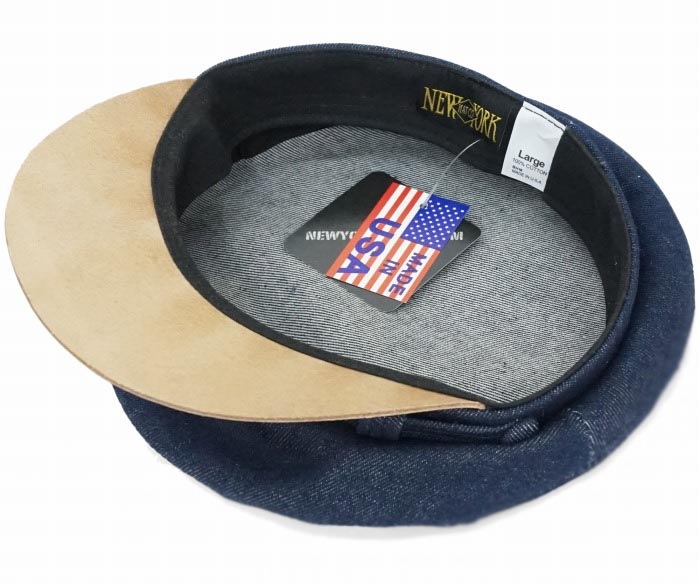 NEW YORK HAT���˥塼�衼���ϥåȡ�6236 Denim Fiddler���ǥ˥ࡡ�ե��ɥ顼���֥롼
