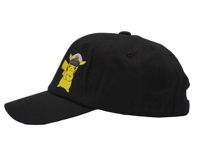 ���å� �Ҷ� �ݥ���� ����å� ˹�� Captain Pikachu Cap ����ץƥ� �ԥ����奦 ����å� �֥�å�