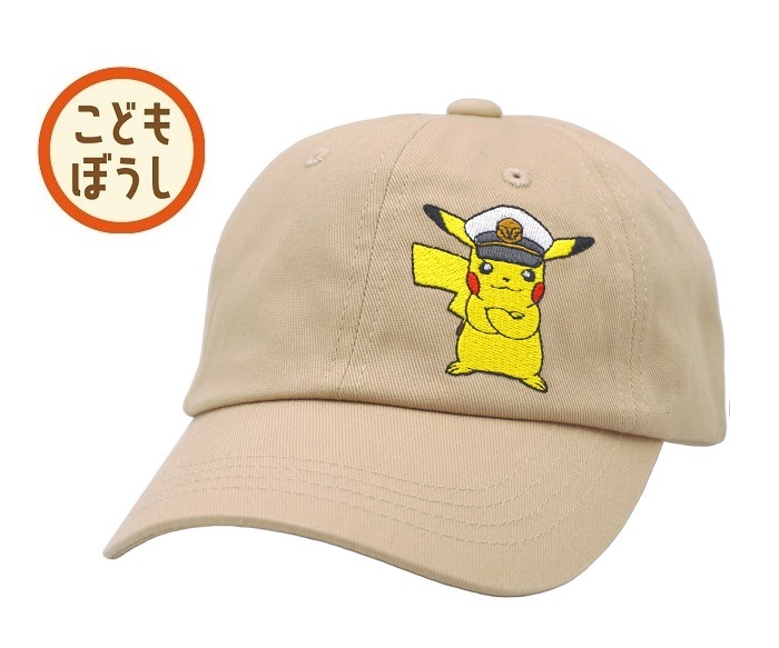 ���å� �Ҷ� �ݥ���� ����å� ˹�� Captain Pikachu Cap ����ץƥ� �ԥ����奦 ����å� �١�����