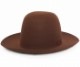 ����̵����Borsalino���ܥ륵�꡼�Ρ�Fur Felt Wide Brim Hat���ե����ե���ȡ��磻�ɥ֥��ϥåȡ����˥�å�