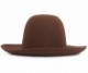 ����̵����Borsalino���ܥ륵�꡼�Ρ�Fur Felt Wide Brim Hat���ե����ե���ȡ��磻�ɥ֥��ϥåȡ����˥�å�