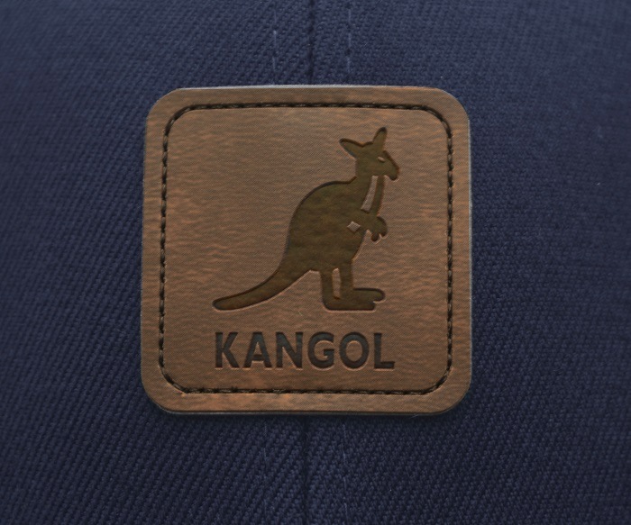 KANGOL ���󥴡��� ����å� Leather Patch Flexfit BB �쥶�� �ѥå� �ե�å����ե��å� �١����ܡ��롡�ͥ��ӡ�