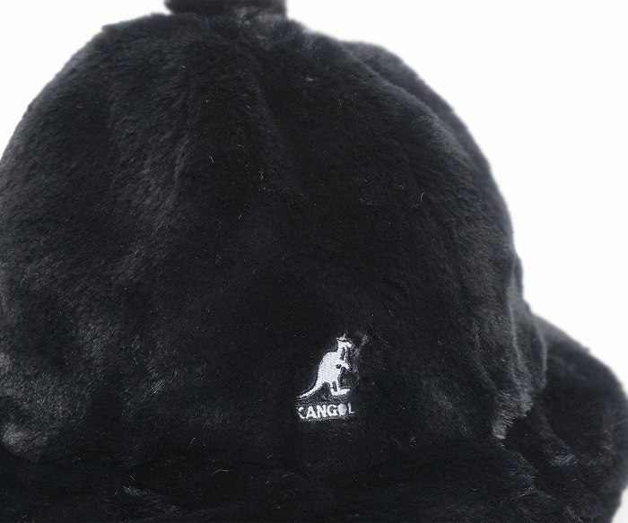 ����̵����KANGOL�����󥴡��롡�ϥåȡ�Faux Fur Casual �ե����������ե����������奢�롡�֥�å�