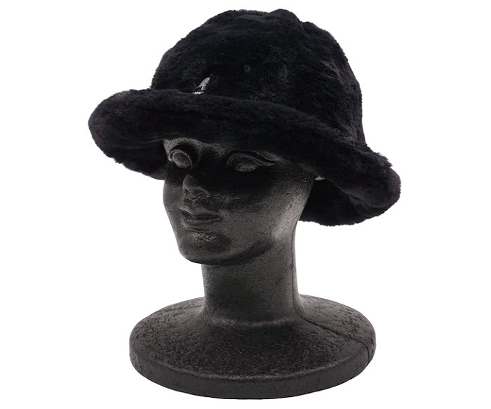 ����̵����KANGOL�����󥴡��롡�ϥåȡ�Faux Fur Casual �ե����������ե����������奢�롡�֥�å�