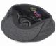 NEW YORK HAT　ニューヨークハット　キャスケット　9080　Wool Big Apple　ウール　ビッグアップル　チャコール