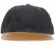 NEW YORK HAT���˥塼�衼���ϥåȡ�6246 Canvas Raw Edge Leather Baseball�������Х����������å����쥶�����١����ܡ��롡�֥�å�