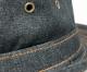 NEW YORK HAT　ニューヨークハット　3059　Denim Stitch Stingy　デニム　ステッチ　スティンジー　ブラック
