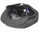 NEW YORK HAT　ニューヨークハット　キャスケット　6255　 Chambray Newsboy　シャンブレー　ニュースボーイ　ディープブラック|キャスケット|NEW YORK HAT