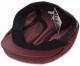 NEW YORK HAT　ニューヨークハット　9211 Lambskin 1900　ラムスキン　1900　ワイン