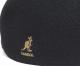 KANGOL　カンゴール　ハンチング　SEAMLESS　WOOL 507　シームレス　ウール　507　ブラック×ゴールド