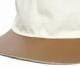 NEW YORK HAT���˥塼�衼���ϥåȡ�6246 Canvas Raw Edge Leather Baseball�������Х����������å����쥶�����١����ܡ��롡�ʥ�����