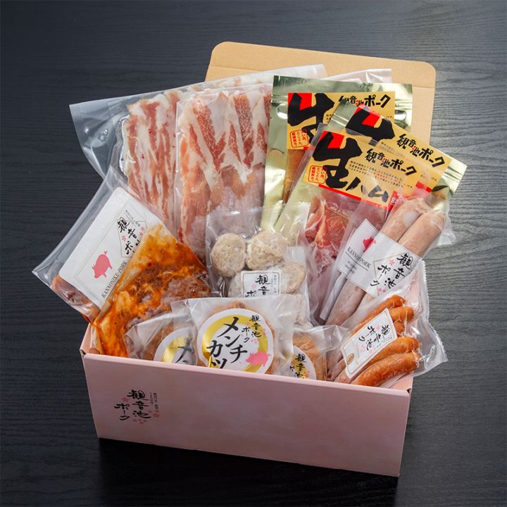 観音池ポーク 煌めきセット 9種12品詰め合わせ 送料無料