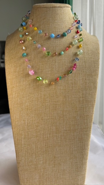 マルチカラークラックライトグリーン ネックレス | ◇NUOVO 限定