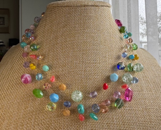 マルチカラークラックライトグリーン ネックレス | ◇NUOVO 限定