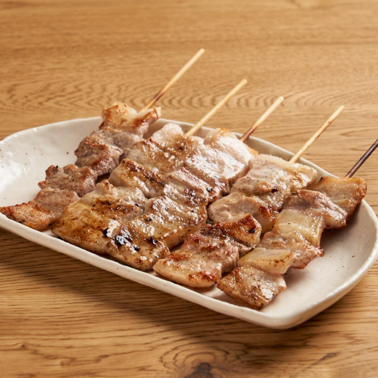 鹿児島県産豚バラ串 5本 | すべての商品 | 国産鶏のカノミ