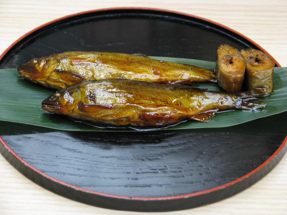 子持ち　鮎の甘露煮