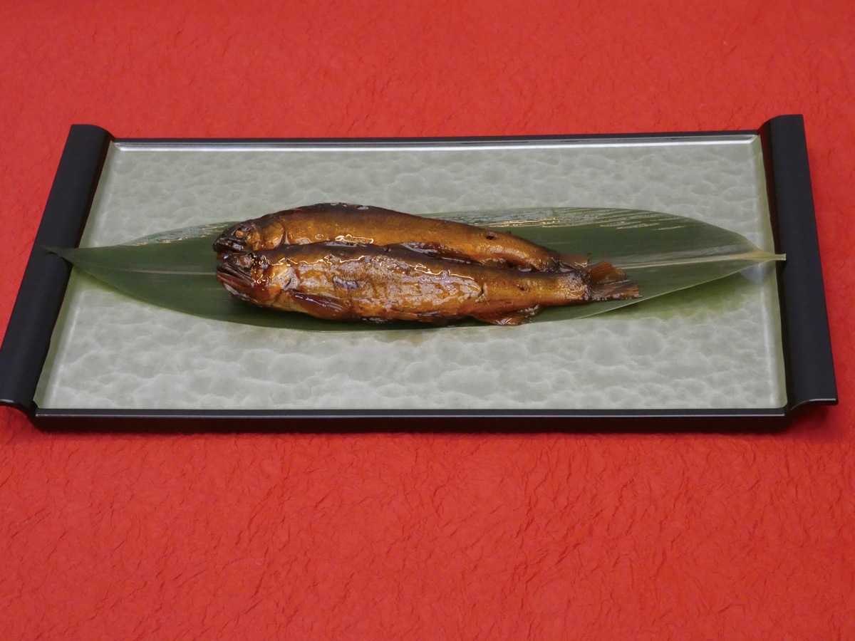 おりーぶ鮎の甘露煮　　　２尾入