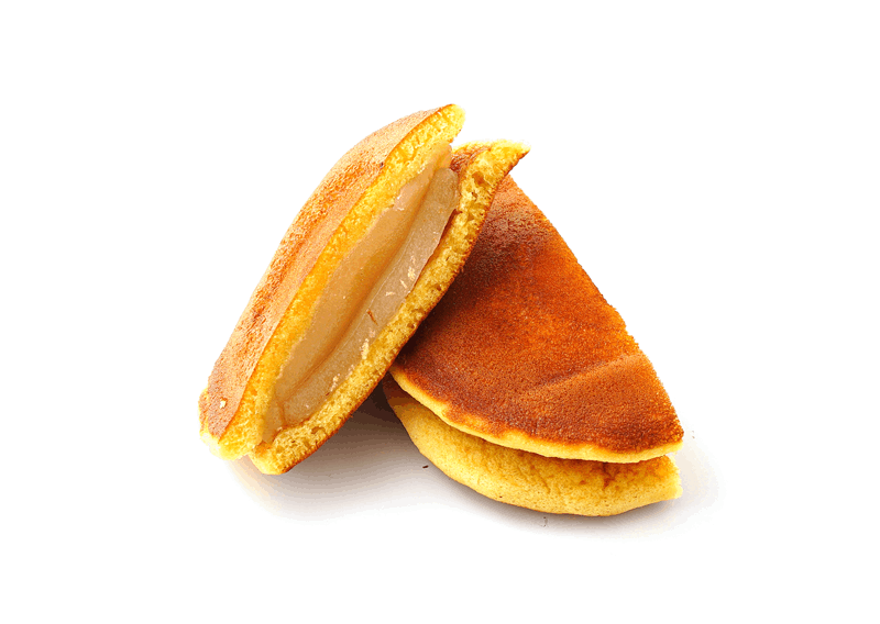 夏の季節どら焼き和菓子 ももの香 (羽二重餅入）