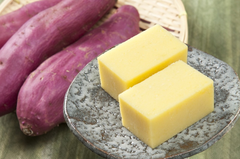 秋の和菓子 芋ようかん 芋長 6個入1箱