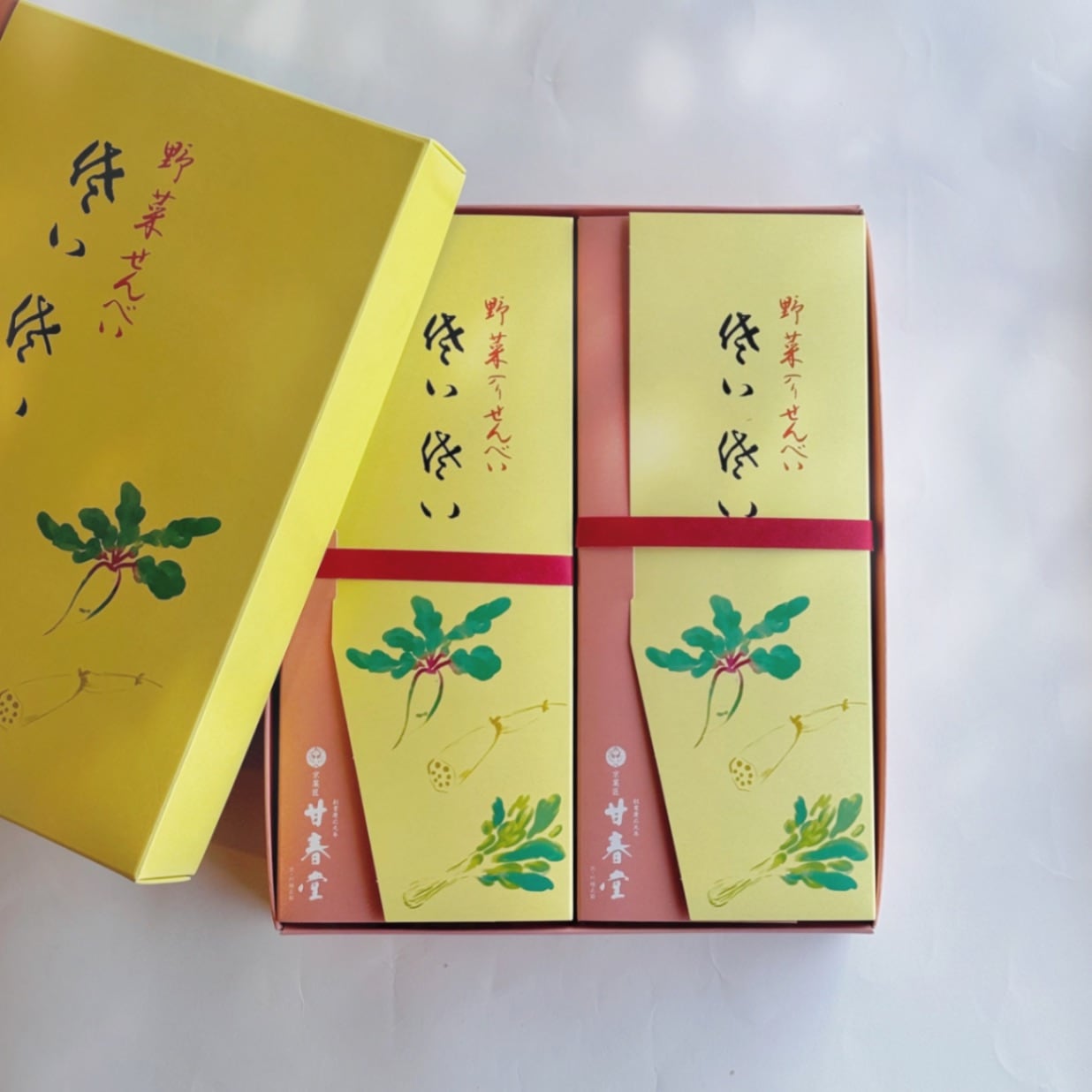 秋陽せんべい「菜々 」18袋入